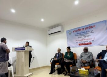 मधेशी एकता समाजले श्रमिकका समस्याबारे मन्त्री साहसँग गरे अन्तरक्रिया