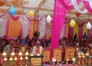 कृष्णपुरमा राष्ट्रपति रनिङ्गशिल्ड प्रतियोगिता शुरु : वाणी क्षेत्र बन्यो खेलकुदमय