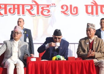 राप्रपाको जलपानमा प्रधानमन्त्री पनि सहभागी