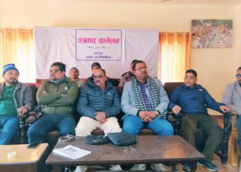 संयुक्त युवा विद्यार्थी भन्छन, ‘मापदण्ड मिचेर जरबजस्त २२ सटर निर्माण गर्न खोजिए आन्दोलन छेड्छौँ’