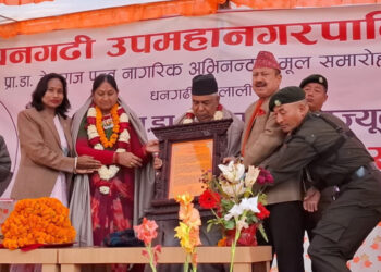 कैलाली क्याम्पसका पूर्व प्रमुख हेमराज पन्तलाई धनगढीमा नागरिक अभिनन्दन
