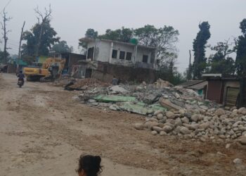 नक्साअनुसारको सडक विस्तारमा अवरोध ः बेलडाँडीको समृद्धि कसरी सम्भव ?