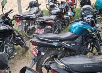 चोरीका मोटरसाइकलसहित कैलालीबाट चार जना पक्राउ