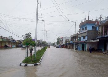 धनगढीमा अविरल वर्षाः दुई हजार घरमा पानी पस्यो
