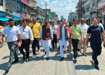 खानेपानी समस्या समाधानका लागि मन्त्री यादव र चौरसियाद्धारा अनुगमन