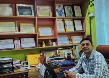 गोल्डमिडिलिष्ट युवा निर्माण व्यवसायी दिपक भट्ट कञ्चनपुर निर्माण व्यवसायी संघ उपाध्यक्षको दौडमा