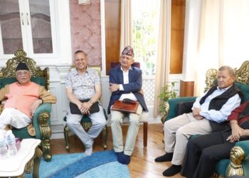 एमाले सचिवालय बैठकमा युवाहरूको सन्देश : ‘सच्चिने कि सक्किने ?’