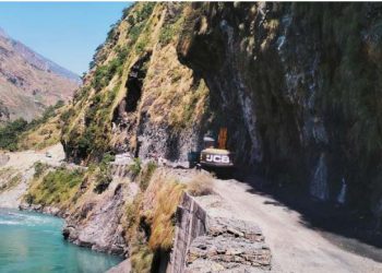 महाकाली कोरिडोर सडक कालोपत्रे कार्य तीव्र गतिमा अगाडि बढ्दै