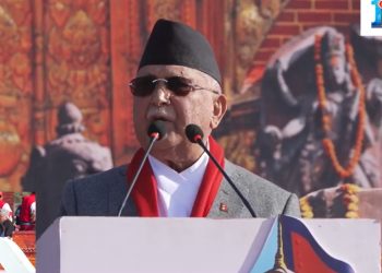 देशलाई लोकतन्त्रमा फर्काएर छाडिन्छ : केपी शर्मा ओली