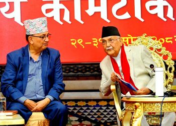 एमाले महाधिवेशन नजिकिँदै:ओली र पोखरेल फरक–फरक समूह निर्माणमा जुटे