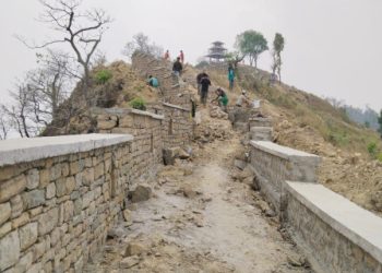 सुदूरपश्चिममा पहिलो केबलकार निर्माण तीव्र गतिमा अघि बढ्दै