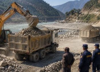 महाकाली नदी क्षेत्रमा उत्खनन गतिविधिमाथि प्रशासनको कडा अनुगमन