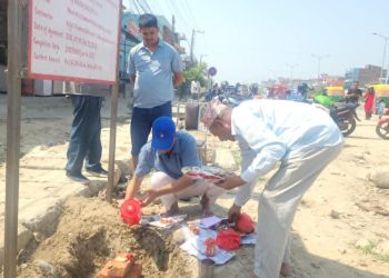 अत्तरियामा सुदूरपश्चिमकै पहिलो आकाशे पुल निर्माण थालियो