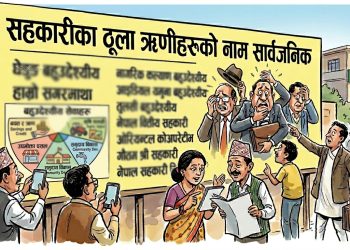 समस्याग्रस्त सहकारीका ठूला ऋणीको नाम सार्वजनिक गर्न थालियो