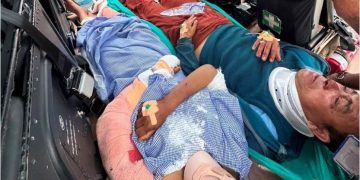 बझाङ जीप दुर्घटना: ६ गम्भीर घाइतेलाई हेलिकोप्टरमार्फत नेपालगन्ज रिफर