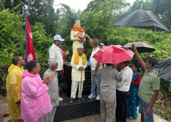 गोदावरीमा शहीद भीमदत्त पन्तको शालिक अनावरण, कर्मथलो कञ्चनपुरमा संरक्षणप्रति बेवास्ता भएको गुनासो